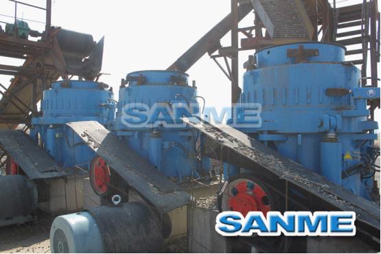 上海山美內蒙古鐵礦石破碎生產(chǎn)線交付使用