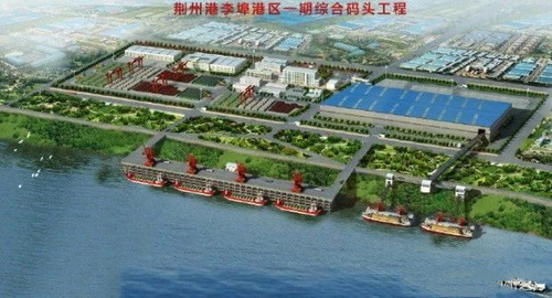 湖北一永久性砂石集并中心建成，總投資約2.5億元，年設計吞吐量360萬噸