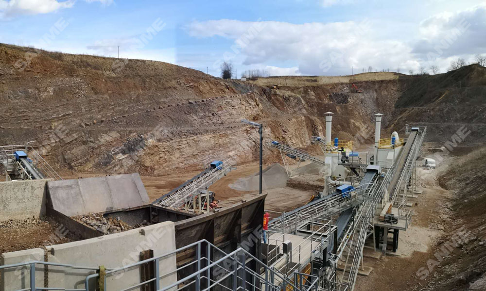 疫情擋不住中國產(chǎn)品走向歐洲 山美股份提供成套設(shè)備的骨料生產(chǎn)線調(diào)試投產(chǎn)，產(chǎn)量超預(yù)期！