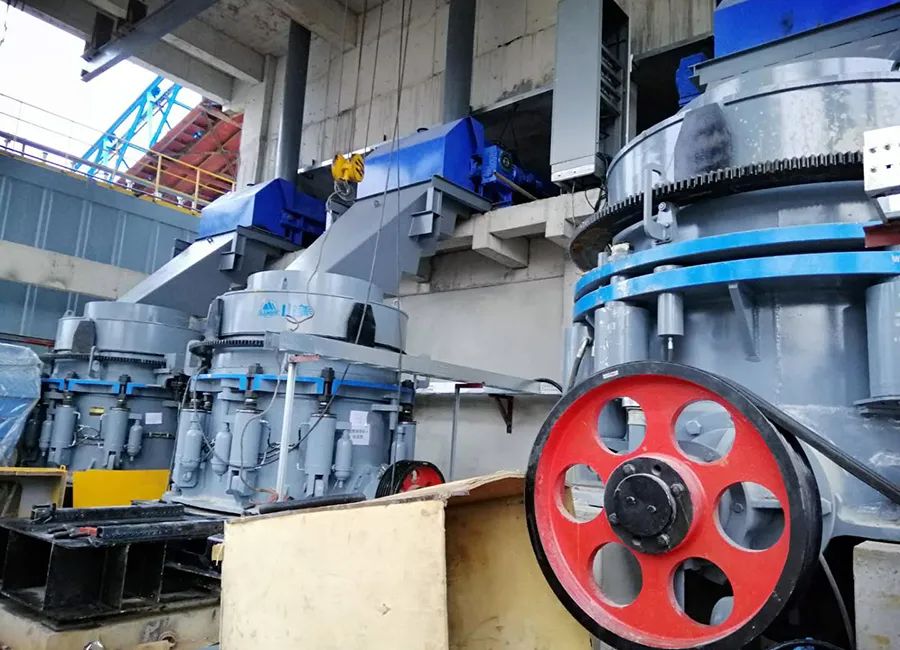 SMS系列多缸液壓圓錐破碎機，精品骨料生產線的理想選擇