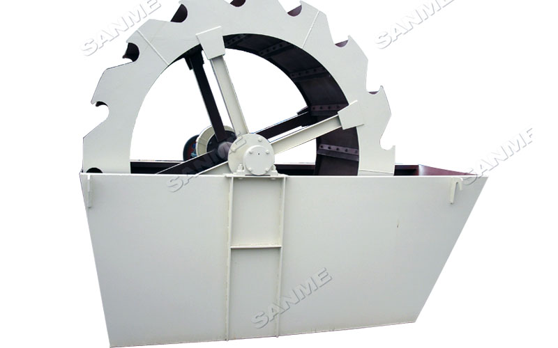 高效輪式洗砂機(jī)，洗凈度高，產(chǎn)量大！