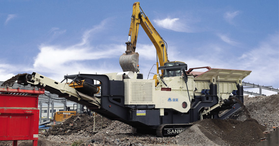 我國建筑垃圾日益嚴(yán)重，建筑垃圾移動(dòng)式破碎機(jī)領(lǐng)域面臨新的發(fā)展機(jī)遇。