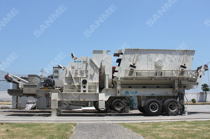 移動式破碎機具有良好的應用和推廣價值。