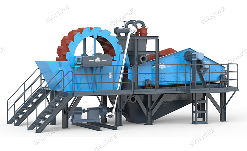 制砂機和洗砂機的區(qū)別，大型洗砂機多少錢一臺