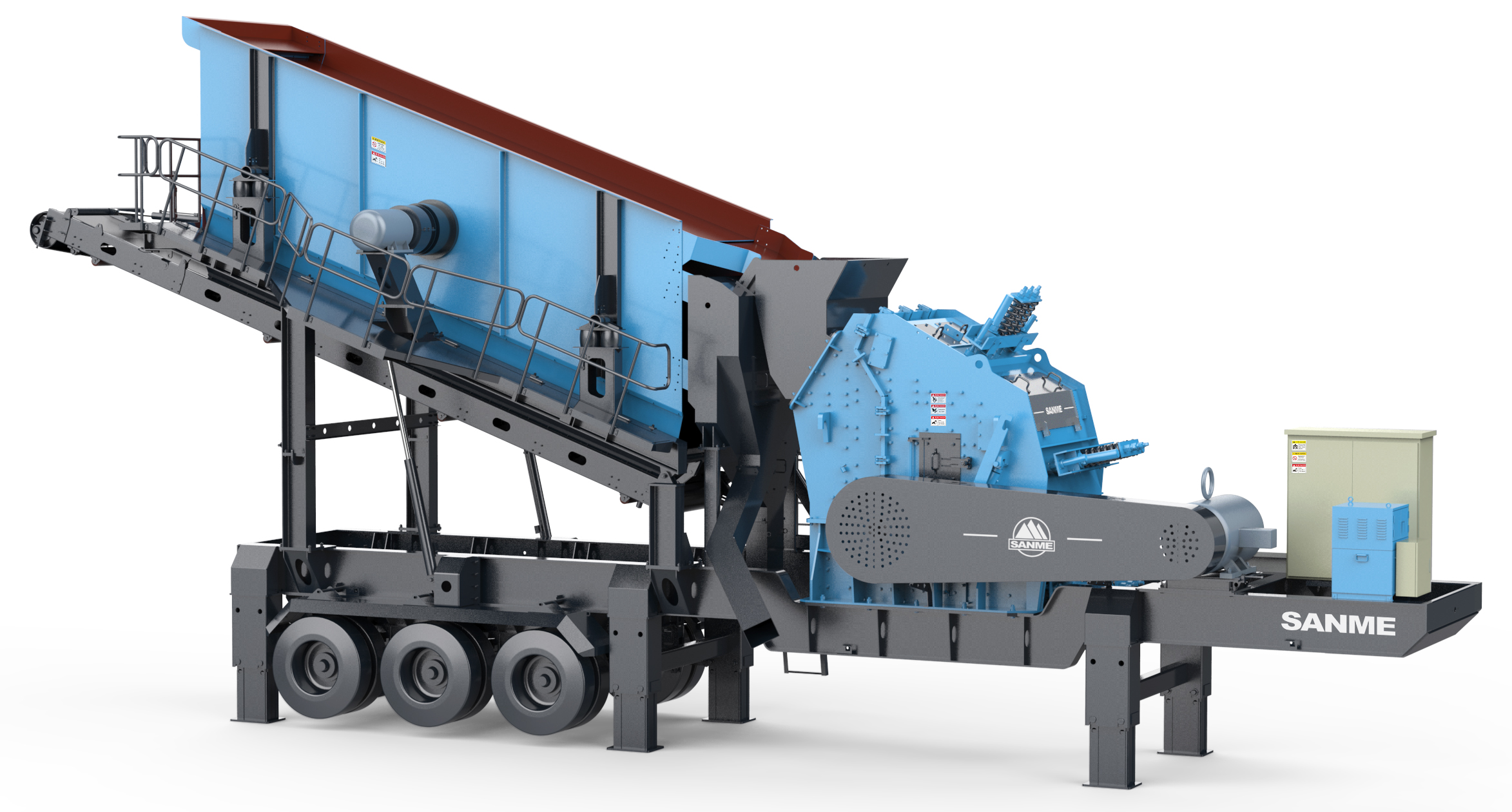 兩大移動(dòng)破碎站：輪胎式vs履帶式，5方面對(duì)比讓你看清差別！