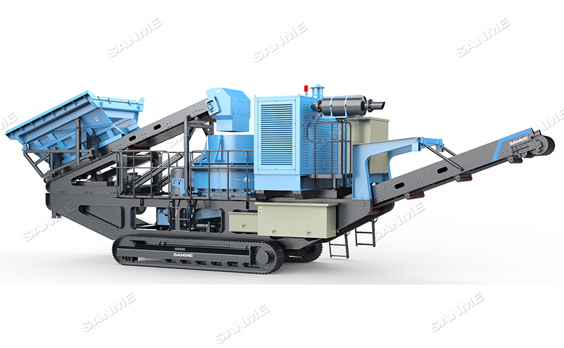 把粗砂加工成中、細沙用哪種機器？