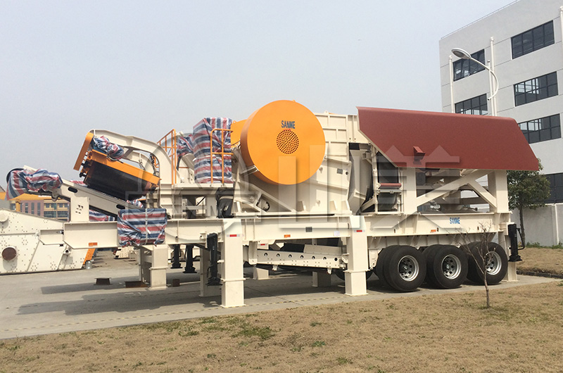 為什么說顎式移動破碎機，破碎大理石，碎料效果更好