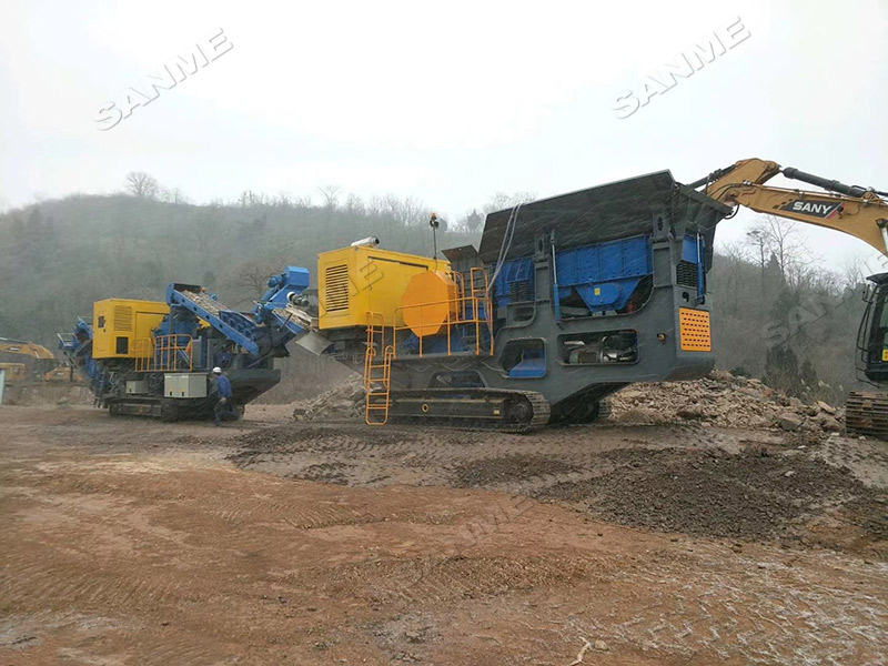 移動(dòng)破碎站 移動(dòng)破碎站