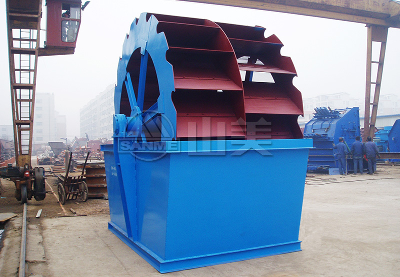 輪式洗砂機(jī)在大型骨料生產(chǎn)線中的作用有哪些？