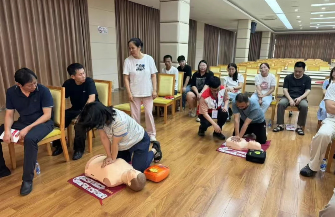 上海紅十字會走進上海山美股份開展應(yīng)急救護培訓(xùn) 為安全保駕護航