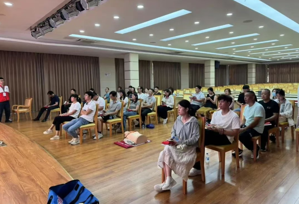 上海紅十字會走進上海山美股份開展應(yīng)急救護培訓(xùn) 為安全保駕護航